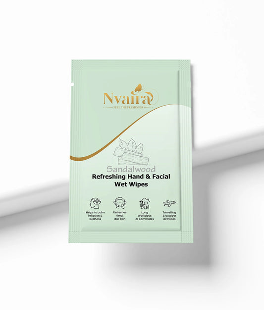 SandalWood (Refreshing Hand & Facial Wet Wipes)