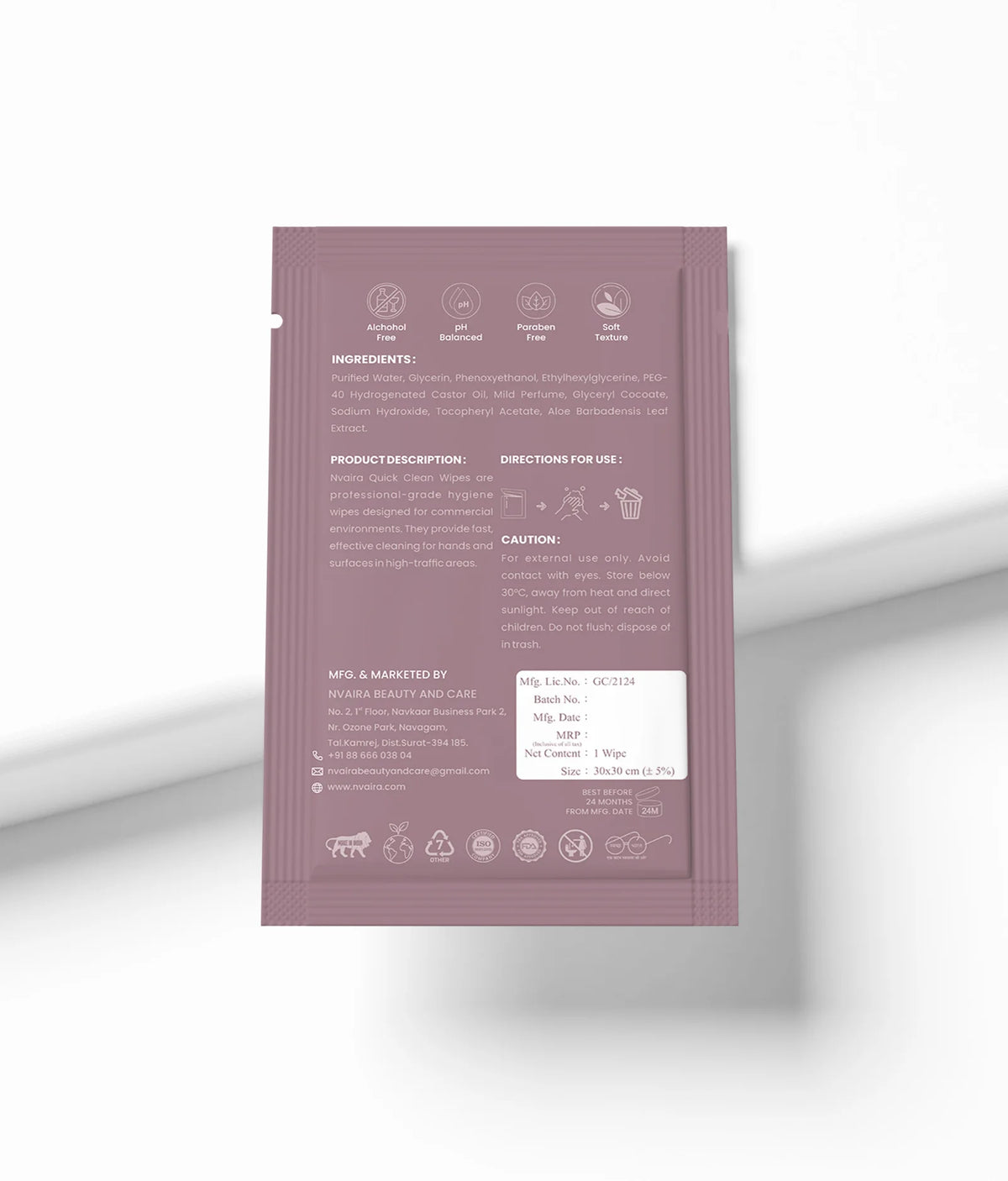 Hospitality Wipes