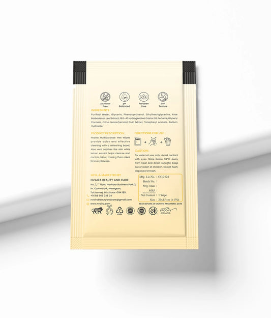 Lemon (Multipurpose Wet Wipes)